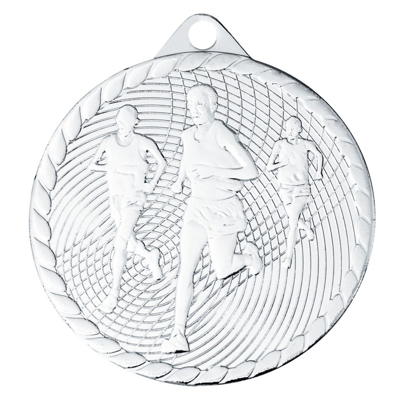 MEDALLA ATLETISMO Ø50 MM IRON REV.NGR