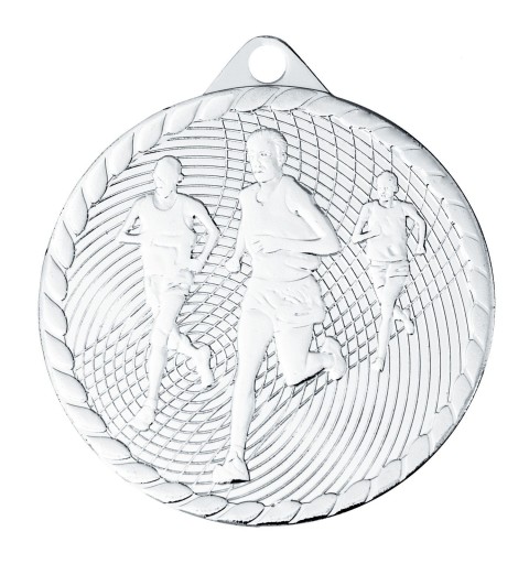 MEDALLA ATLETISMO Ø50 MM IRON REV.NGR