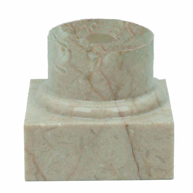 BASE COLUMNA MARMOL CREMA