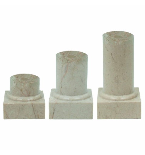 BASE COLUMNA MARMOL CREMA