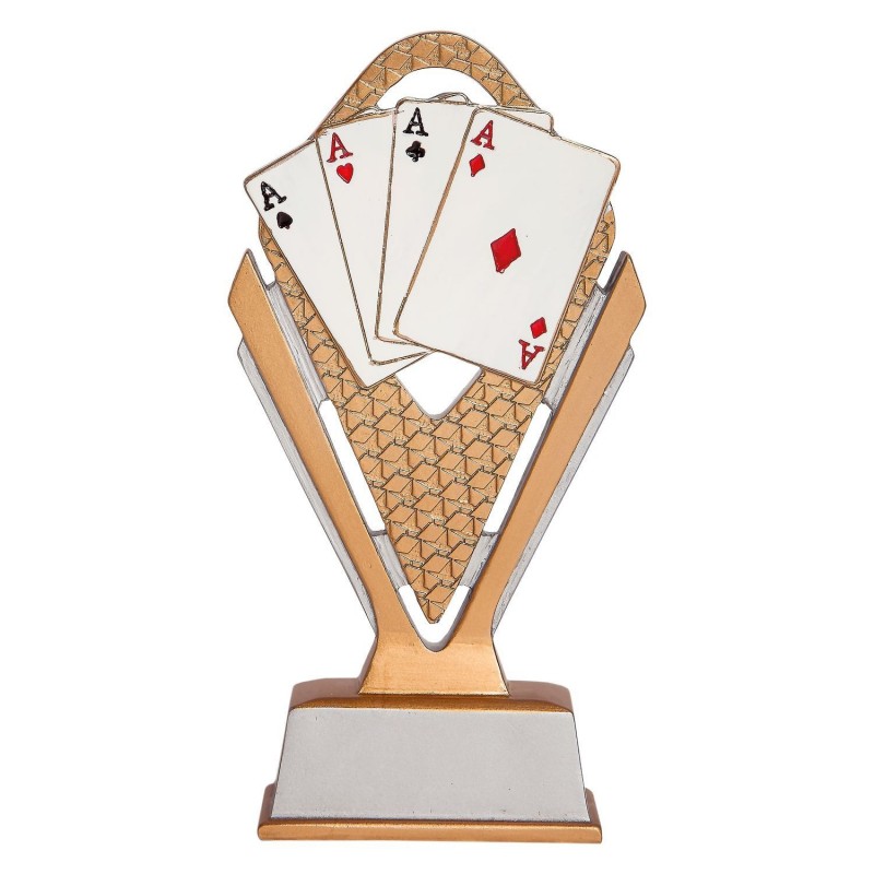 TROFEO RESINA "BRASILIA" POKER