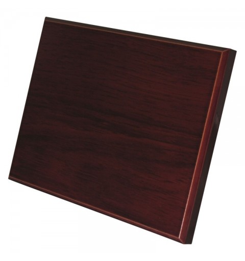 PLACA MADERA 21-622 CAOBA BISEL