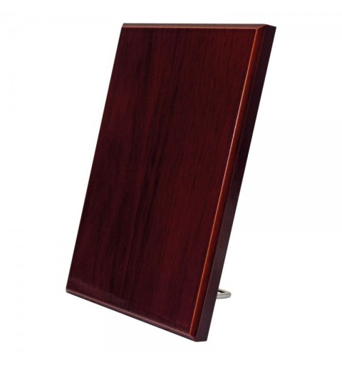 PLACA MADERA 21-622 CAOBA BISEL