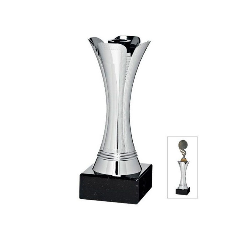 TROFEO PLASTICO PORTAFIGURAS FAST H.18CM