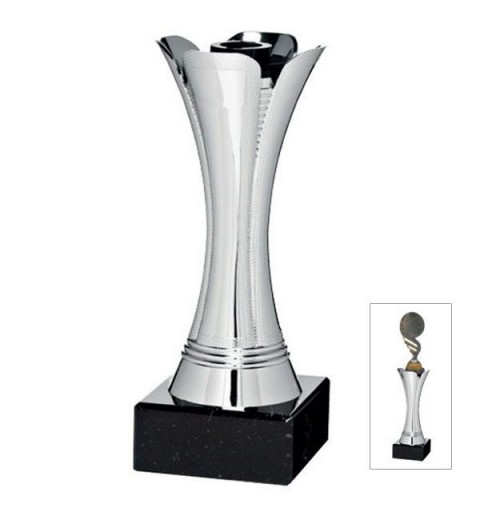 TROFEO PLASTICO PORTAFIGURAS FAST H.18CM