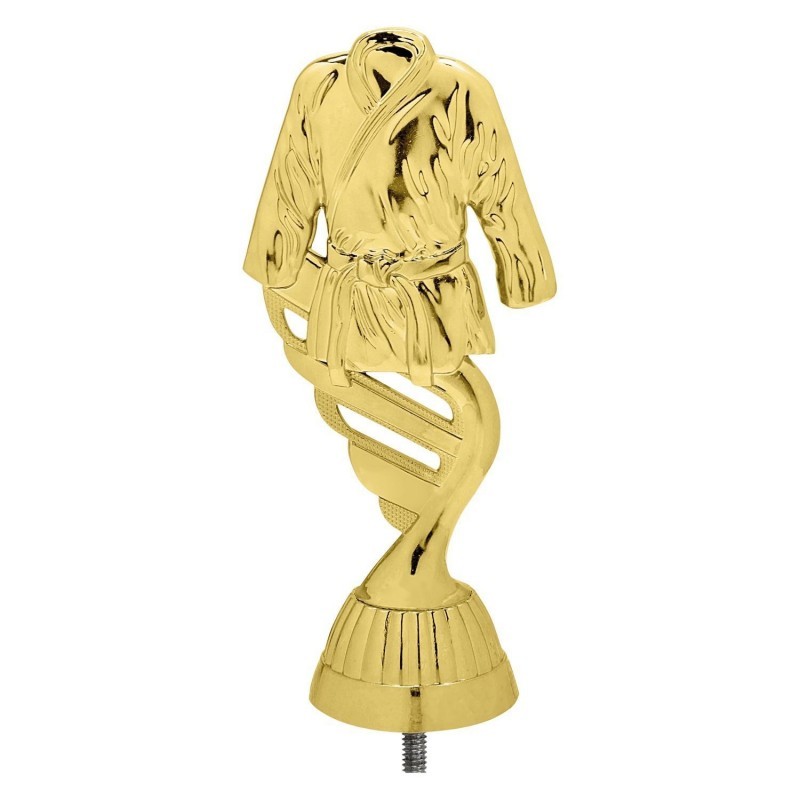 FIGURA PLASTICO FAST A.MARCIALES ORO H.13CM