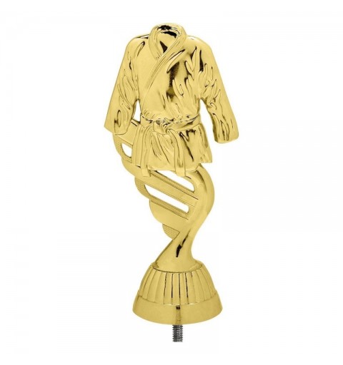 FIGURA PLASTICO FAST A.MARCIALES ORO H.13CM