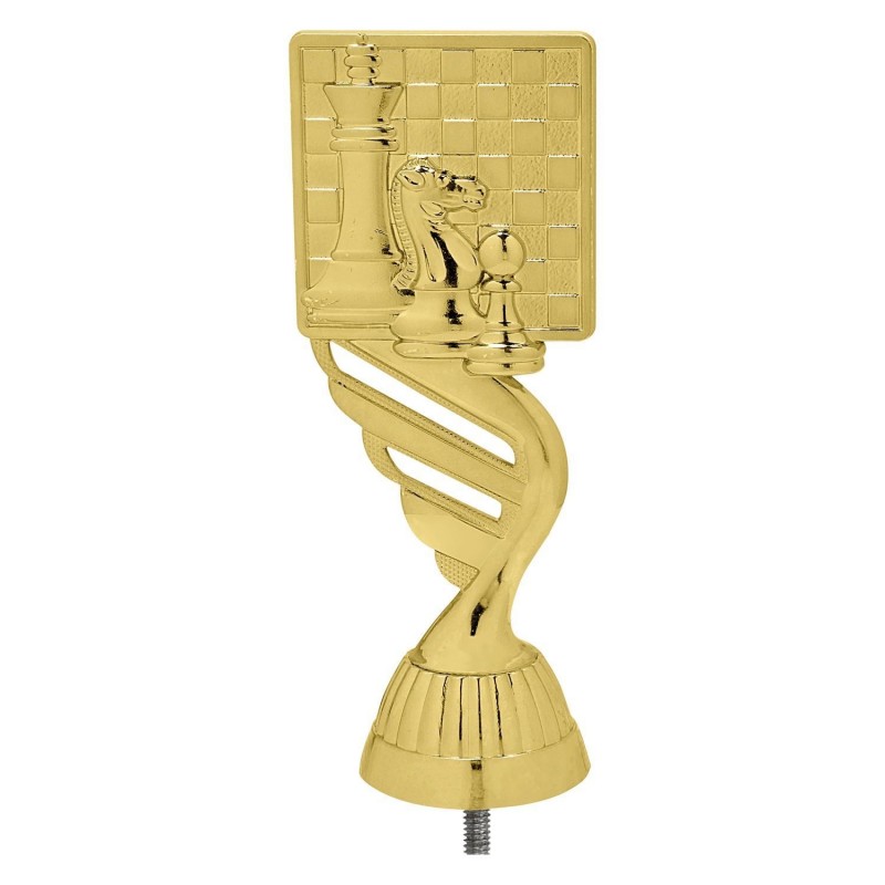 FIGURA PLASTICO FAST AJEDREZ ORO H.13CM