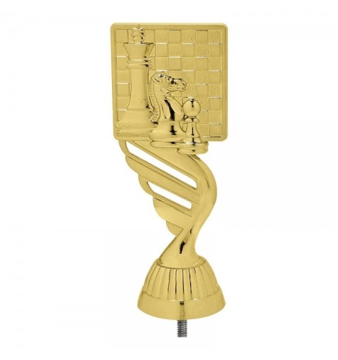 FIGURA PLASTICO FAST AJEDREZ ORO H.13CM