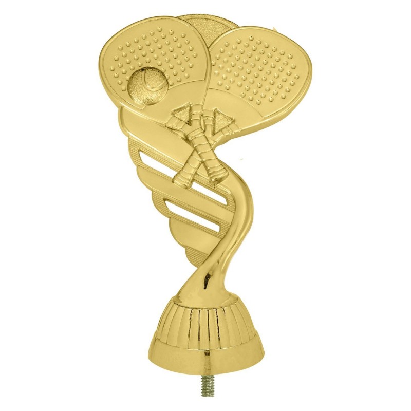 FIGURA PLASTICO FAST PADEL ORO H.13CM