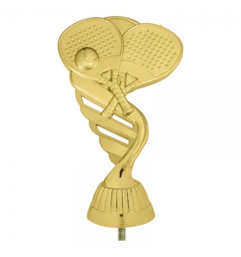 FIGURA PLASTICO FAST PADEL ORO H.13CM