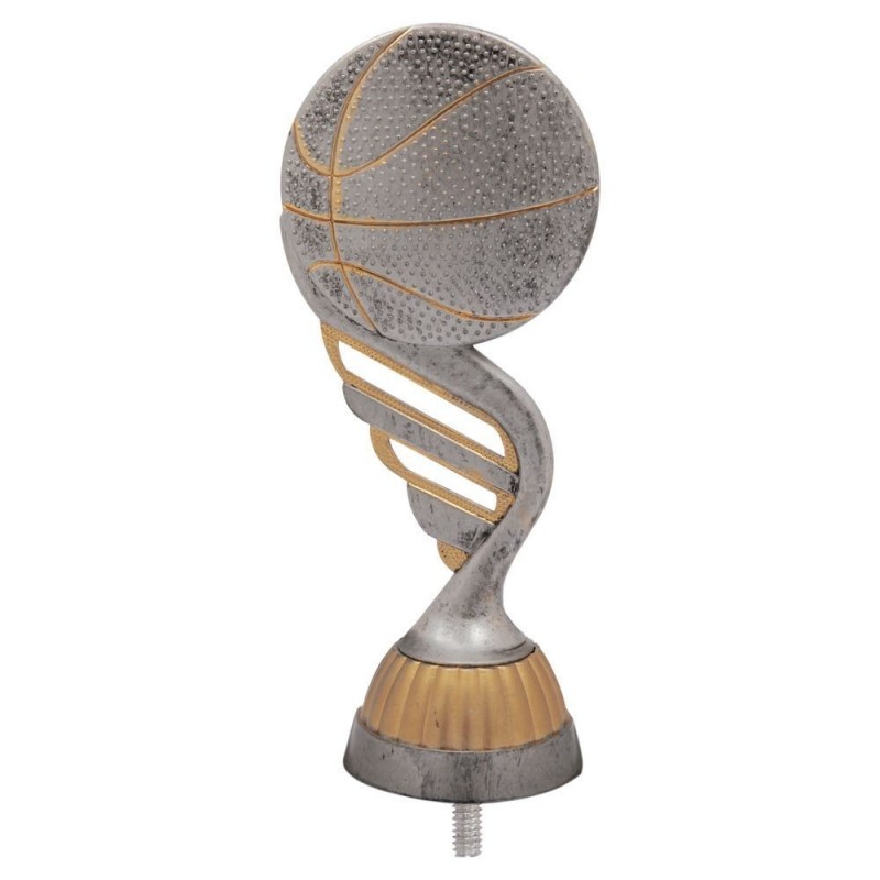 FIGURA PLASTICO FAST BALONCESTO PLA VJ/ORO H.13CM