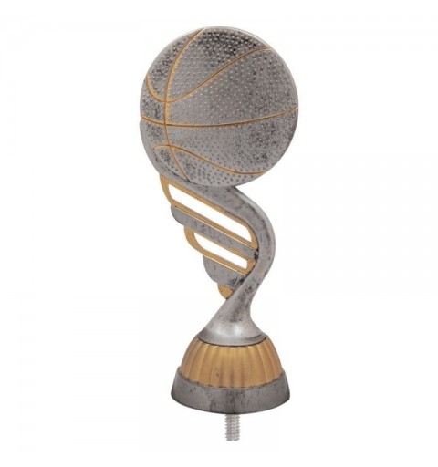 FIGURA PLASTICO FAST BALONCESTO PLA VJ/ORO H.13CM