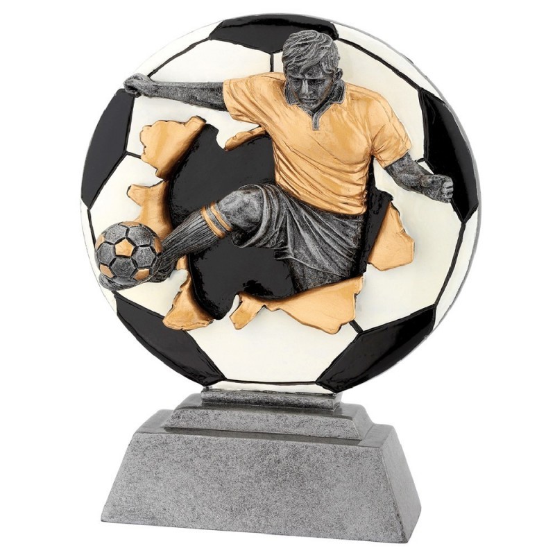 TROFEO RESINA FUTBOL MASCULINO H.16 CM