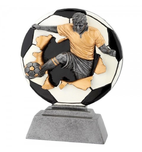 TROFEO RESINA FUTBOL MASCULINO H.16 CM