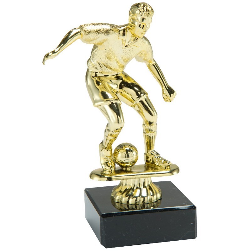 TROFEO PVC/MARMOL JUGADOR FUTBOL