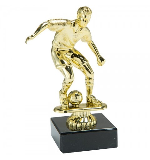 TROFEO PVC/MARMOL JUGADOR FUTBOL