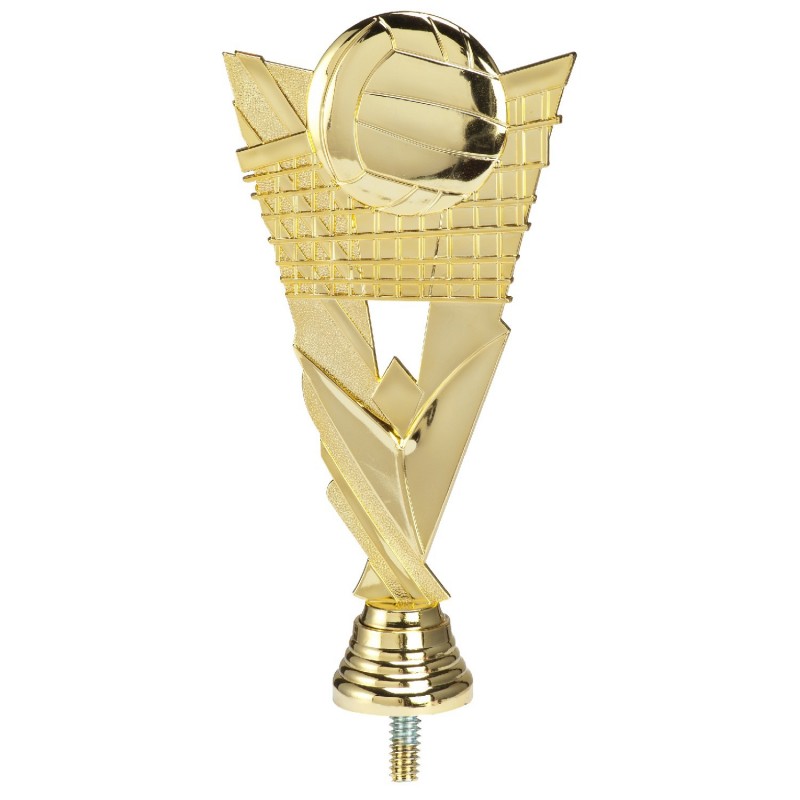 FIGURA PLASTICO FAST VICTORY ORO VOLEIBOL H.19CM