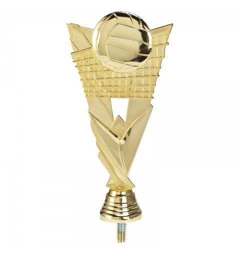 FIGURA PLASTICO FAST VICTORY ORO VOLEIBOL H.19CM