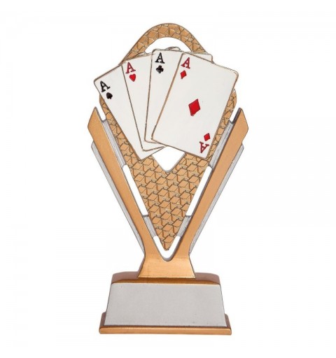 TROFEO RESINA "BRASILIA" POKER