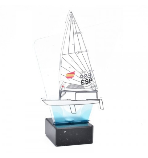 TROFEO METACRILATO VELA