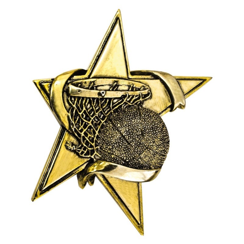 MOTIVO RESINA "ESTRELLA" BALONC. H.9CM