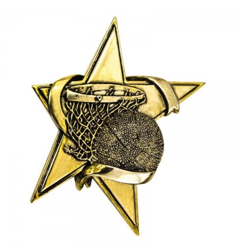 MOTIVO RESINA "ESTRELLA" BALONC. H.9CM