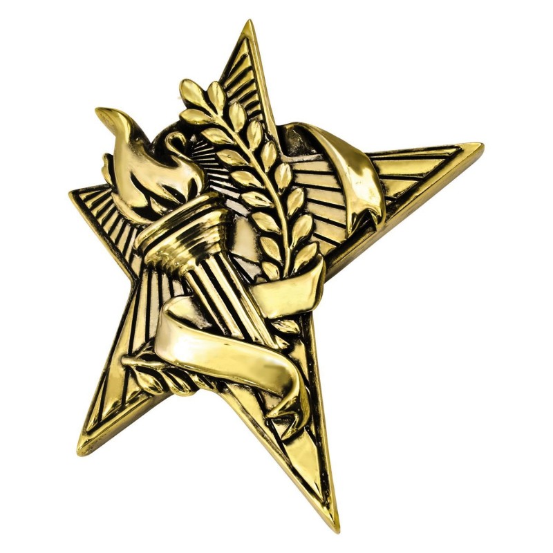 MOTIVO RESINA "ESTRELLA" ALEGOR. H.9CM