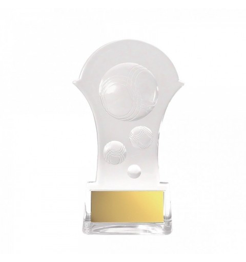 TROFEO ACRILICO PETANCA H.20 CM