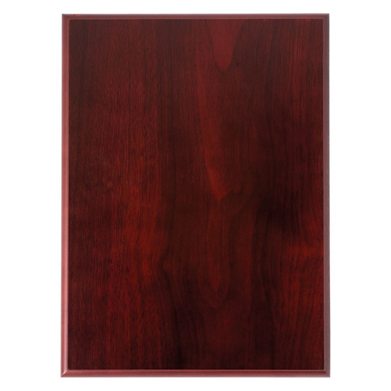 PLACA MADERA 21-622 CAOBA BISEL