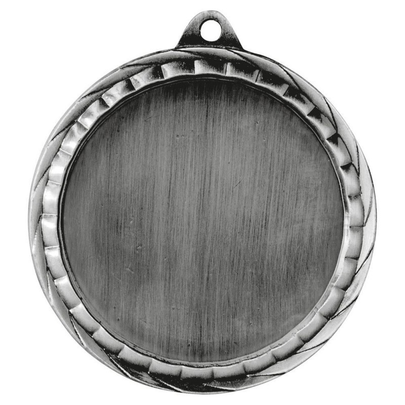 MEDALLA Ø60 MM PLATA VJ ALTA CALIDAD