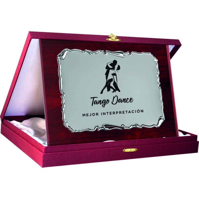 PLACA 17-196 PLATA C/EST.GRANATE. SUBLIMACION
