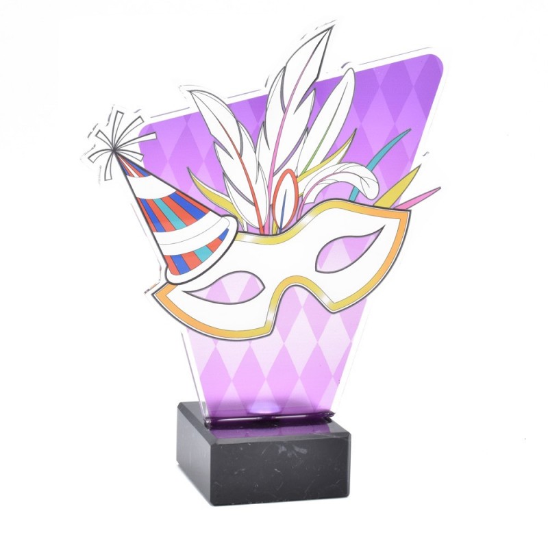TROFEO METACRILATO  CARNAVAL