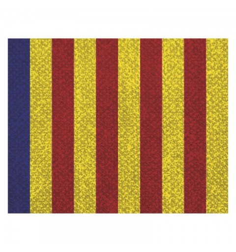 CINTA C/MOSQUETON 22 MM AZUL-CUATRIBARRADA