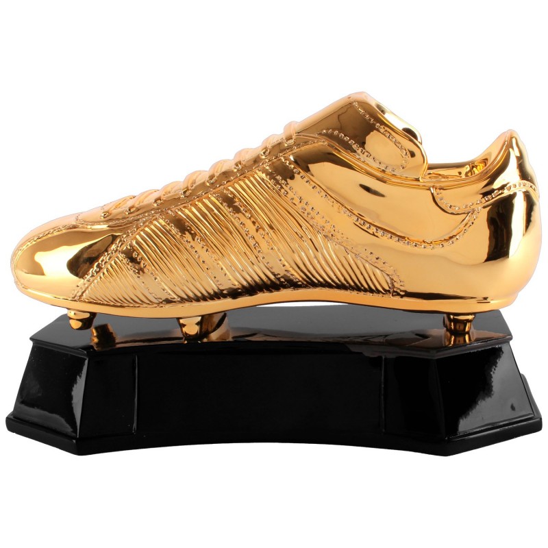 TROFEO FUTBOL BOTA ORO H.15CM