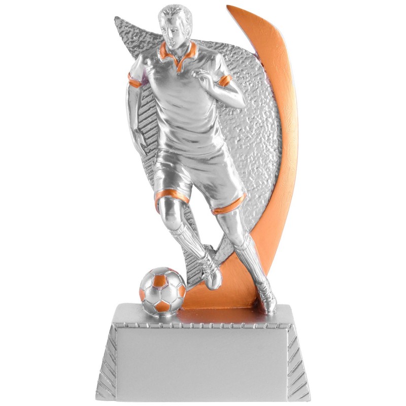 TROFEO RESINA FUTBOL JUGADOR H.12CM