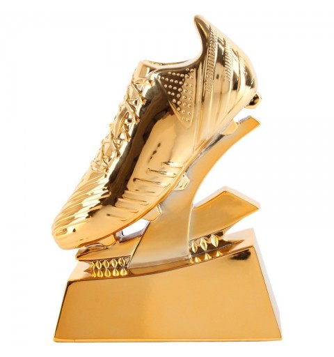 TROFEO FUTBOL BOTA ORO H.17.5 CM