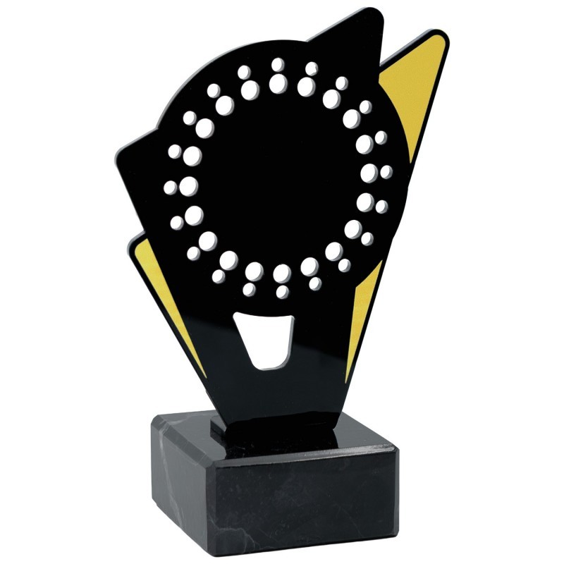 TROFEO METACRILATO 003 C/MARMOL H.16.5