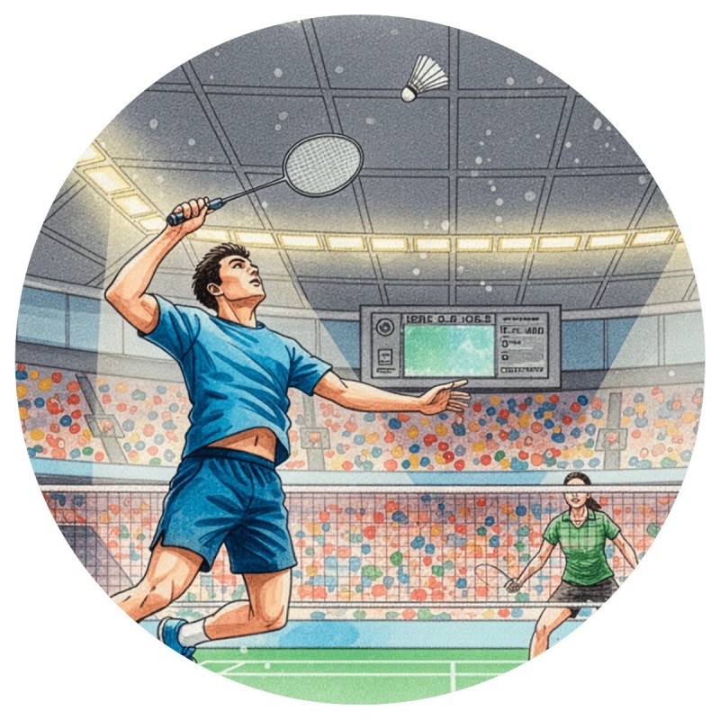 DISCO BOSTON Ø80 MM BADMINTON