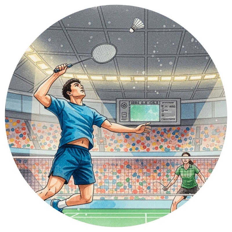 DISCO BOSTON Ø80 MM BADMINTON