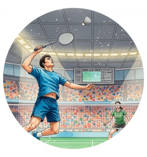 DISCO BOSTON Ø80 MM BADMINTON