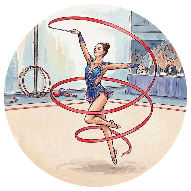 DISCO BOSTON Ø80 MM GIMNASIA RITMICA