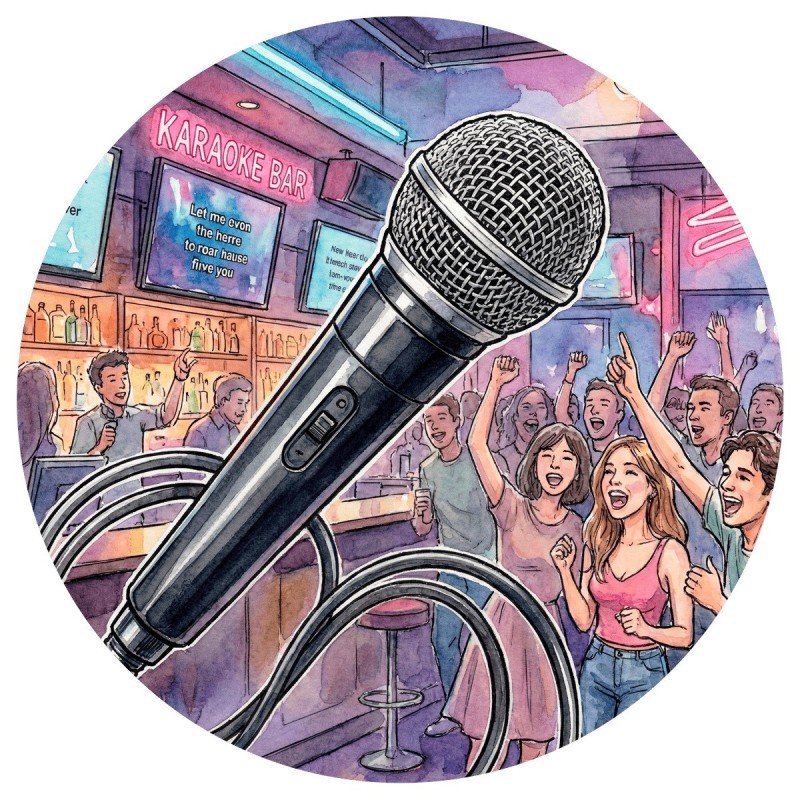 DISCO BOSTON Ø80 MM KARAOKE