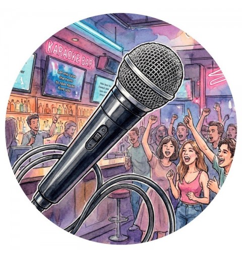 DISCO BOSTON Ø80 MM KARAOKE