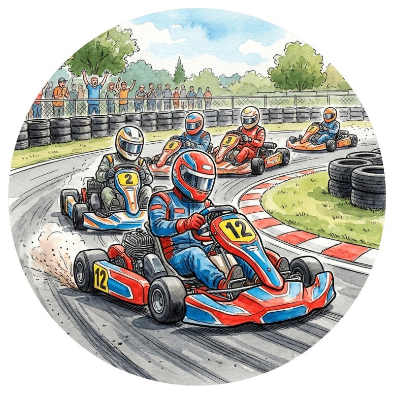 DISCO BOSTON Ø80 MM KARTS