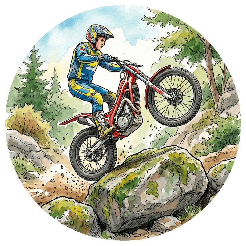 DISCO BOSTON Ø80 MM MOTO TRIAL