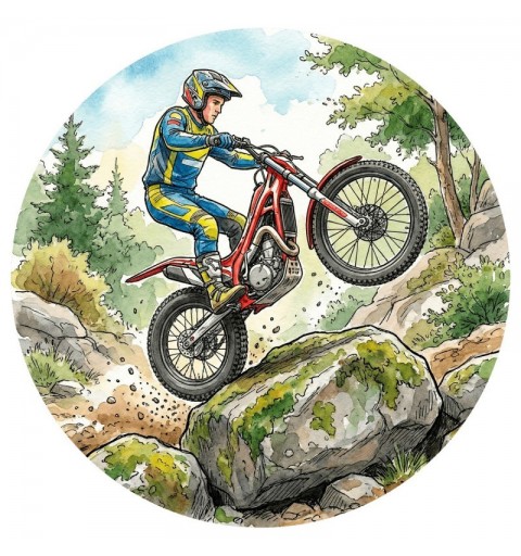 DISCO BOSTON Ø80 MM MOTO TRIAL