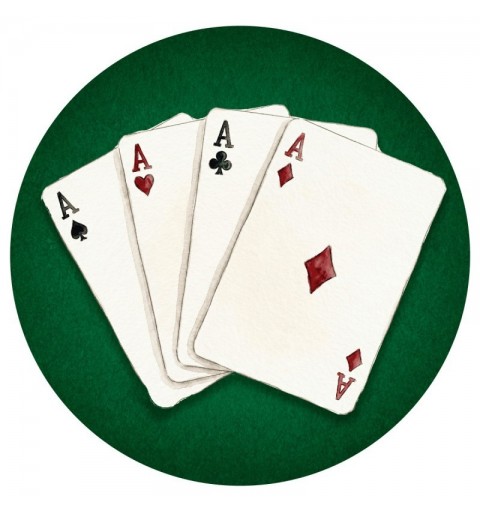 DISCO BOSTON Ø80 MM NAIPES POKER