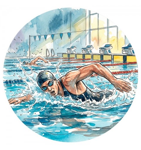 DISCO BOSTON Ø80 MM NATACION MASCULINA