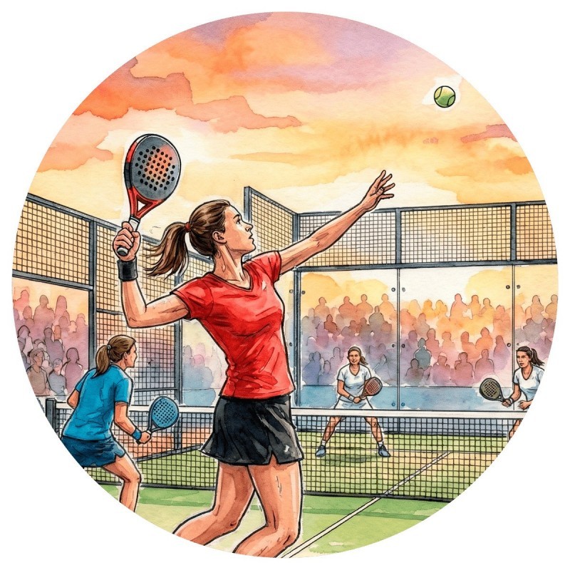 DISCO BOSTON Ø80 MM PADEL FEMENINO